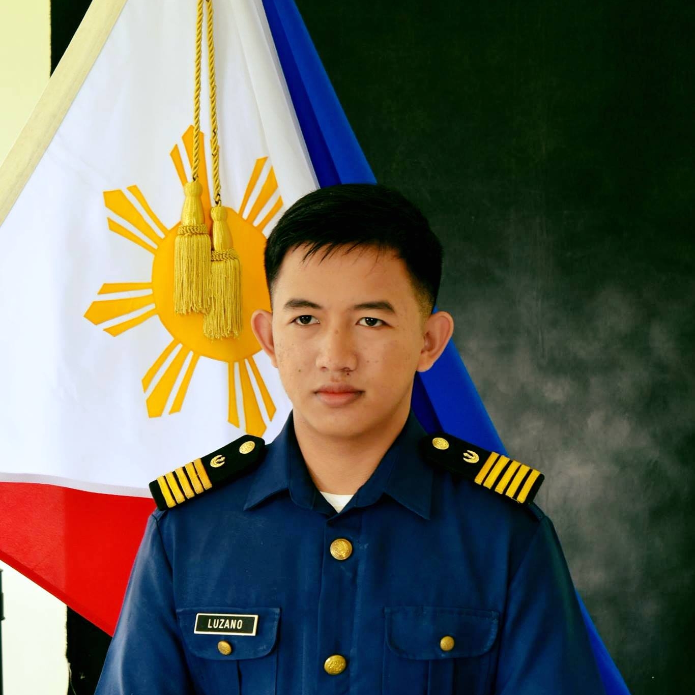Graduation duty blue portrait
